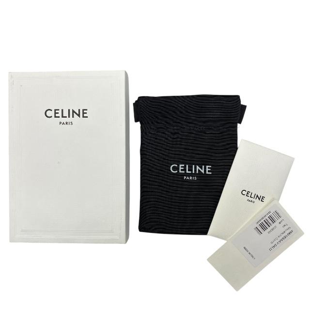 CELINE セリーヌ ヘアアクセサリー ヘアゴム シュシュ アクセサリー 小物 トリオンフ 総柄 ビスコース ベージュ ゴールド | CELINE | 08