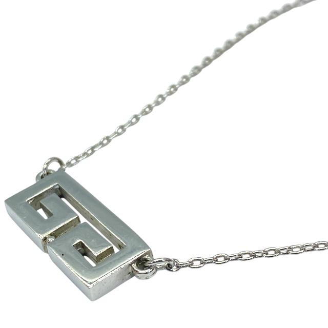 GIVENCHY ジバンシー ネックレス ペンダント アクセサリー ジュエリー 小物 ロゴ メタル シルバー_3