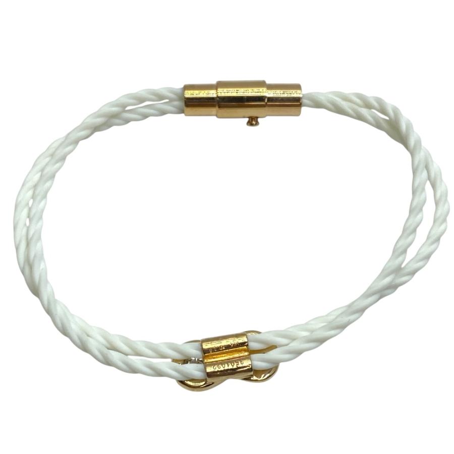 FOREVERMARK フォーエバーマーク エンコルディア コードブレスレット バングル アクセサリー K18 ダイヤモンド 0.16ct ホワイト系_1