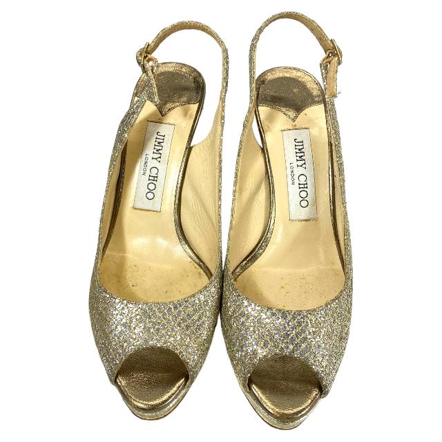 Jimmy Choo ジミーチュウ パンプス サンダル 靴 ハイヒール オープン 