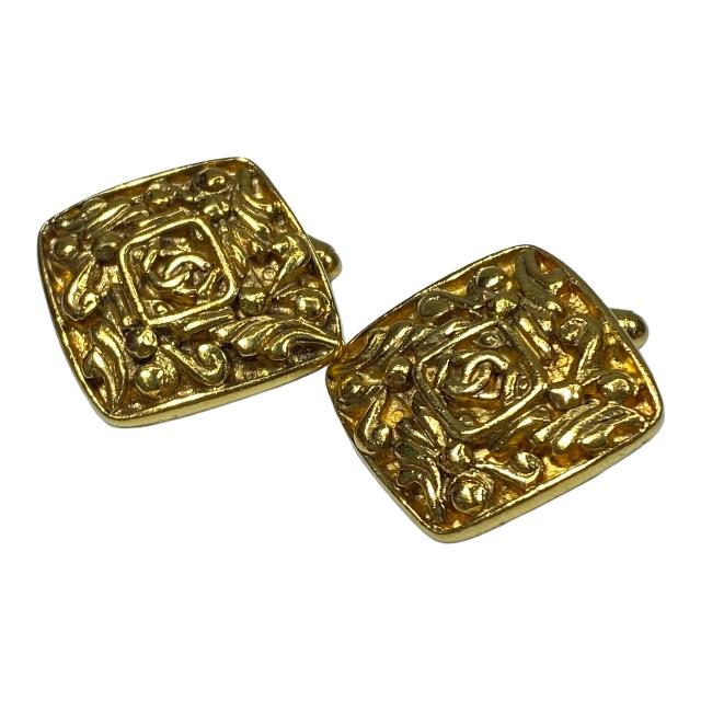 CHANEL シャネル カフス カフリンクス カフスボタン ココマーク ロゴ