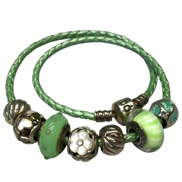 PANDORA（パンドラ） ブレスレット バングル アクセサリー 小物 レザー