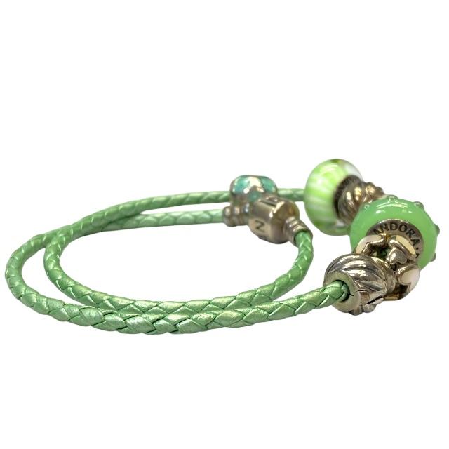 PANDORA（パンドラ） ブレスレット バングル アクセサリー 小物 レザー