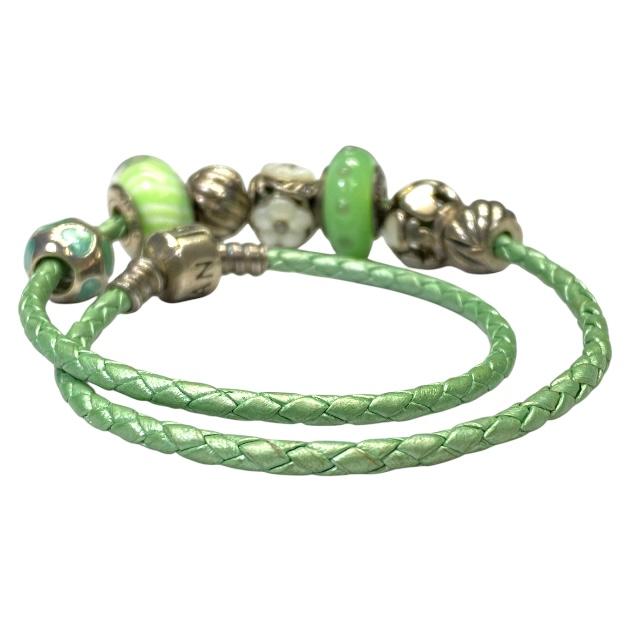 PANDORA（パンドラ） ブレスレット バングル アクセサリー 小物 レザー