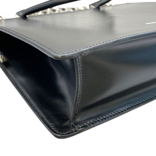 [未使用] アレキサンダーマックイーン　イタリア製　ブラックキャップ Alexander McQueen アレキサンダー・マックイーン ロゴ キャップ