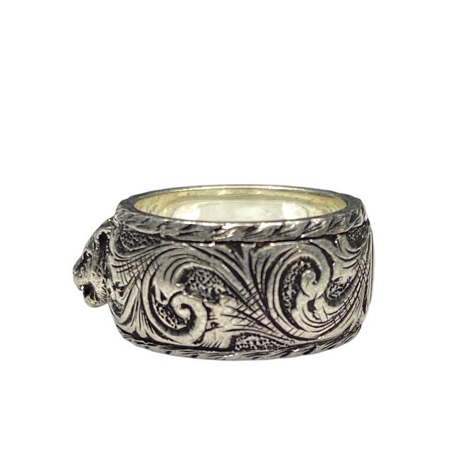 GUCCI 【未使用】GUCCI グッチ キャットヘッド リング 指輪