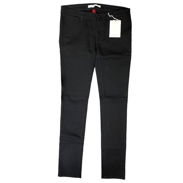 GIVENCHY ジバンシー パンツ スラックス 黒 ブラック ロゴ GIVENCHY - GIVENCHY ジバンシー スラックス 36(S位) 黒 【古着