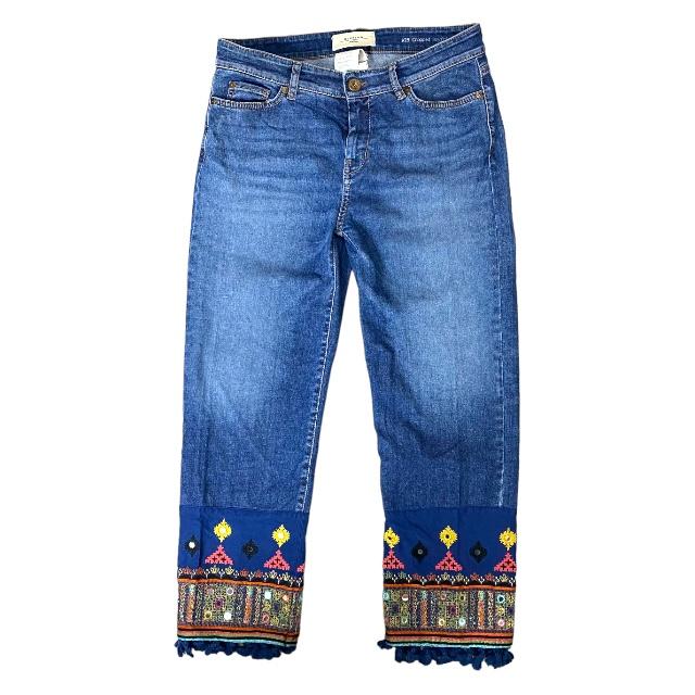 Max Mara マックスマーラ ボトムス パンツ デニム 長ズボン 刺繍  