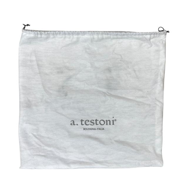 ​【極美品/伊製】a.testoni DINAMICO レザーバッグ 2点セット a. testoni（ア・テストーニ） DINAMICO ハンドバッグ トートバッグ