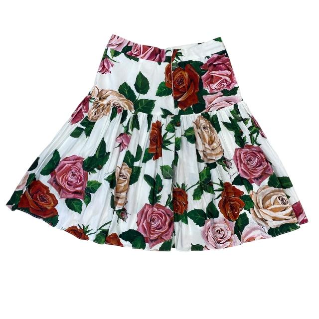 美品！ドルチェ&ガッバーナ花柄スカート42 楽天市場】【未使用】ドルチェアンドガッバーナ 花柄 総レース