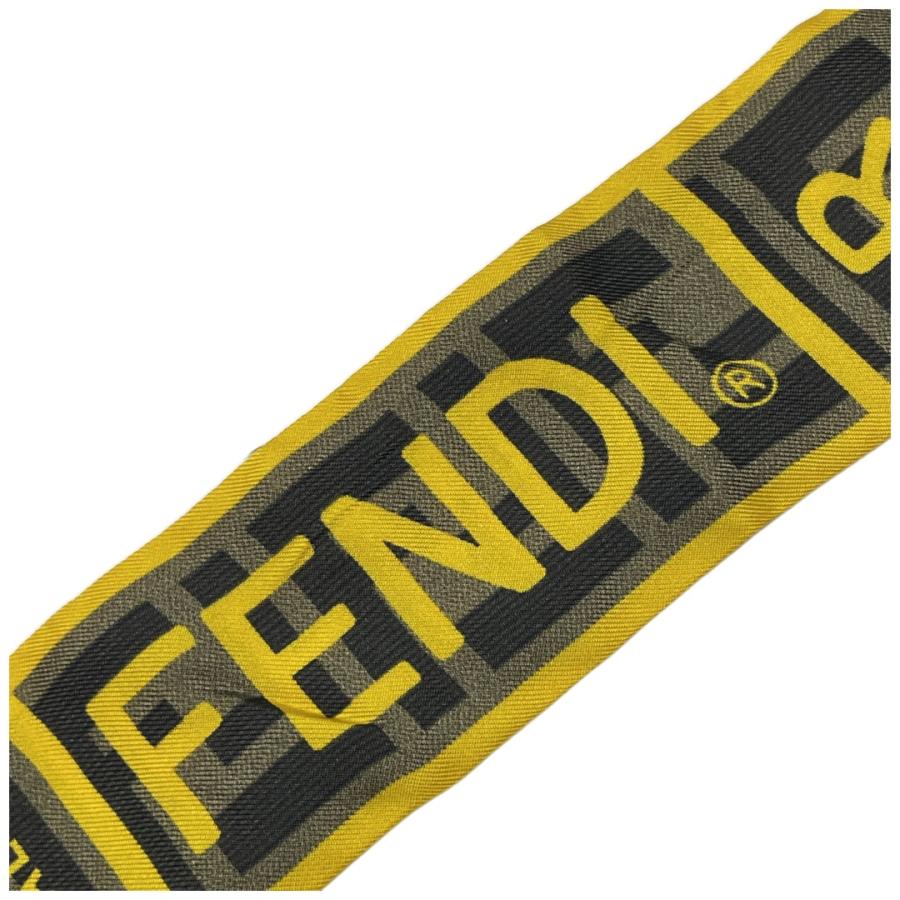 FENDI（フェンディ） ラッピー スカーフ リボンスカーフ FFロゴ ズッカ