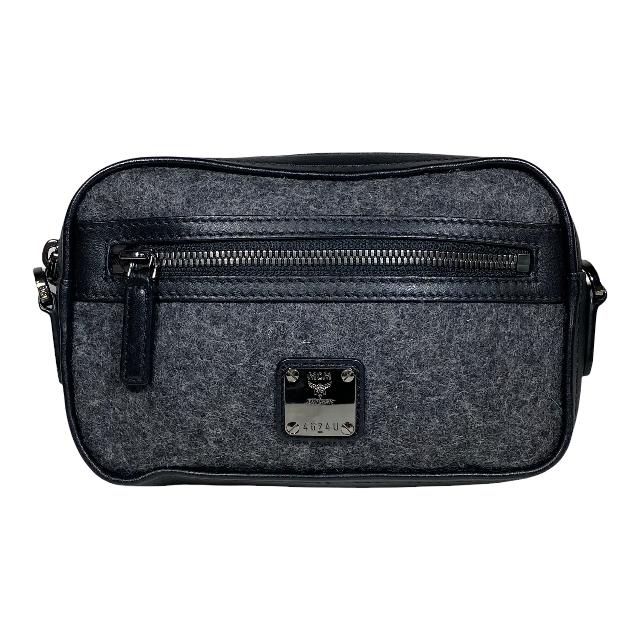 MCM エムシーエム ロゴ ベルトバッグ クラッチバッグ セカンドバッグ