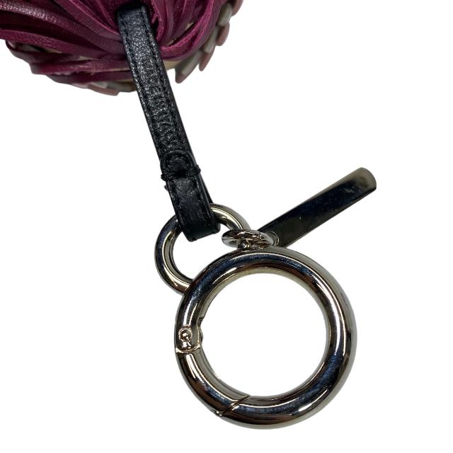 良品】FENDI フェンディ モンスター フリンジ チャーム キーホルダー