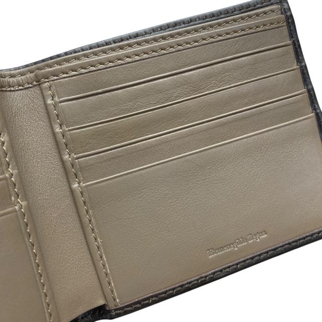 Ermenegildo Zegna エルメネジルド ゼニア 財布 二つ折り財布 折財布