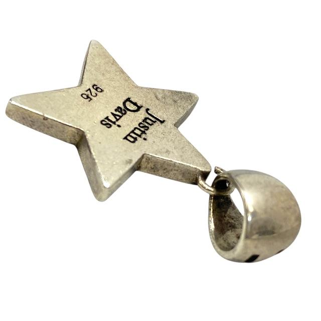 ジャスティンデイビス　ビバスーパースター　ペンダントトップ　925 ブラック VIVA SUPER STAR/BK/Justin Davis（ジャスティンデイビス