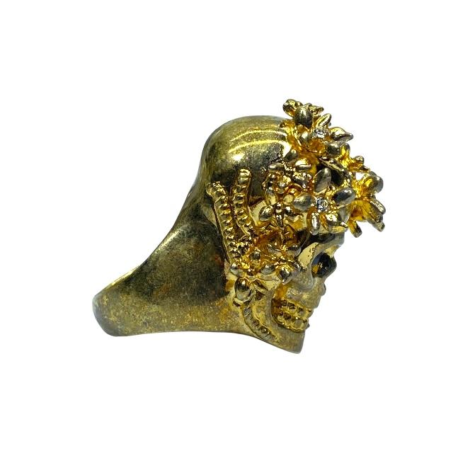 Alexander McQueen スカル 指輪 アレキサンダーマックイーン アレキサンダーマックイーン スカルリング | suzyonline