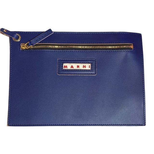 MARNI マルニ SHMP0013U1P2360 トートバッグ 総柄 ポーチ付き 