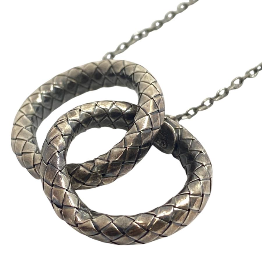 Bottega Veneta　ボッテガヴェネタ　イントレチャート　ネックレス BOTTEGA VENETA（ボッテガ・ヴェネタ） イントレチャート ネックレス