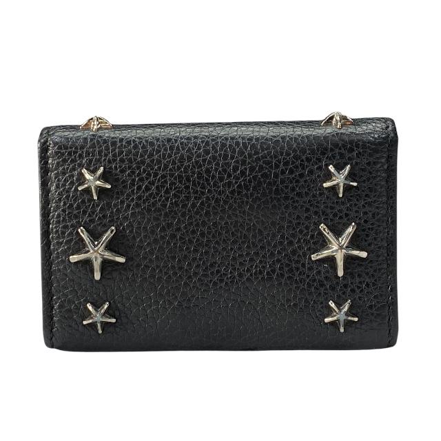 【美品】JIMMY CHOO レザー キーケース スタースタッズ Jimmy Choo ジミーチュウ キーケース スタースタッズ 鍵ケース