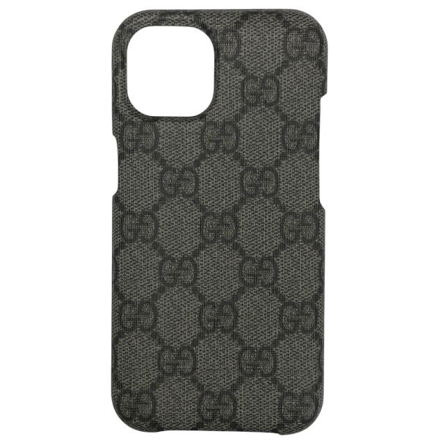 新品 GUCCI グッチ iPhone 15 ケース アイフォンケース グレー グッチ GUCCI iPhone15 スマホケース スマホカバー GGグレー