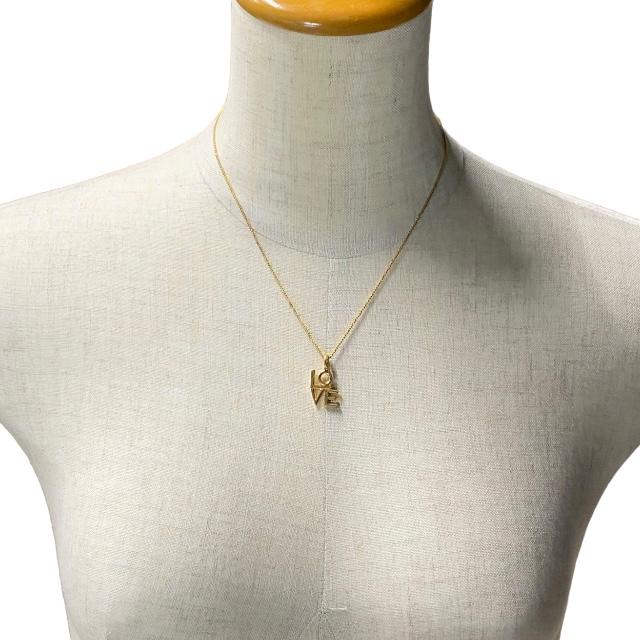SAINT LAURENT 【未使用】SAINT サンローラン LOVE ネックレス