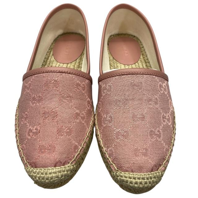 GUCCI グッチ インプリメ エスパドリーユ フラットシューズ 39 24cm GUCCI グッチ インプリメ エスパドリーユ フラットシューズ 39