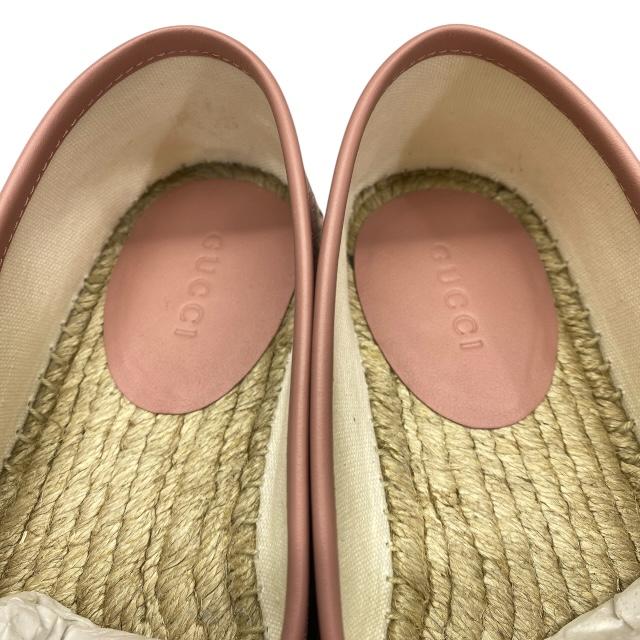 GUCCI 【新品】GUCCI グッチ 466902 エスパドリーユ フラット