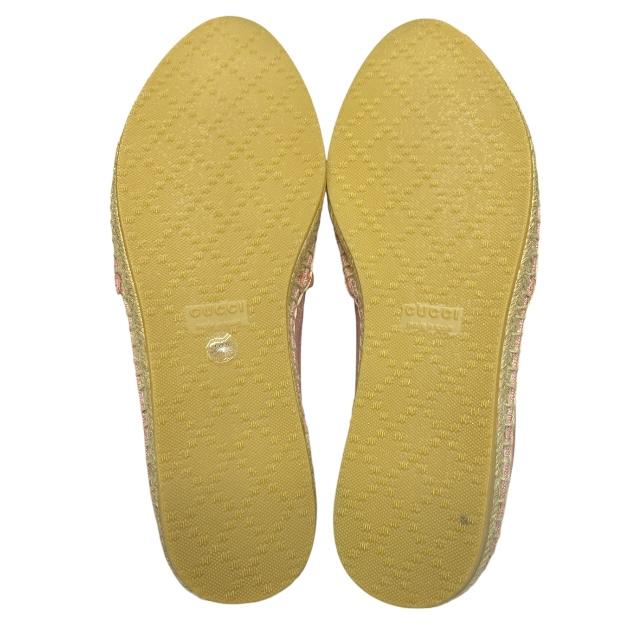 GUCCI 【新品】GUCCI グッチ 466902 エスパドリーユ フラット