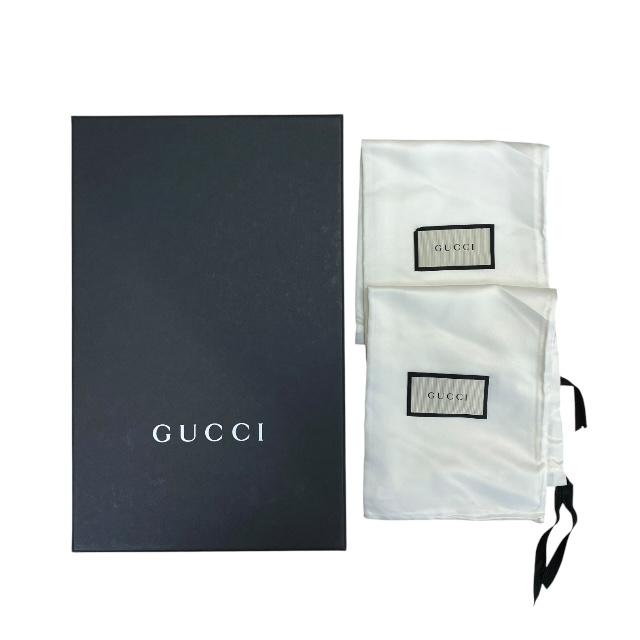 GUCCIスリッポン！エスパドリーユ！黒！新品同様！8 1/2 GUCCI グッチ エスパドリーユ ブラック 466902 KQWM0 1948