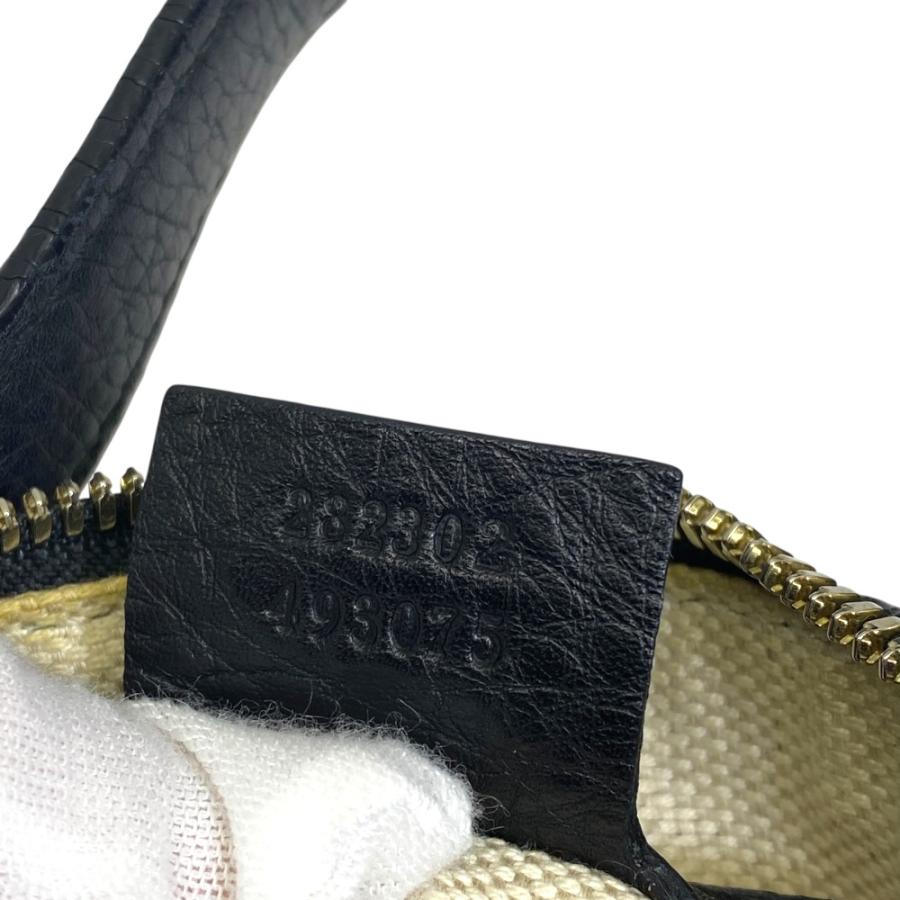 GUCCI（グッチ） ソーホー レザー ミニボストンバッグ インター