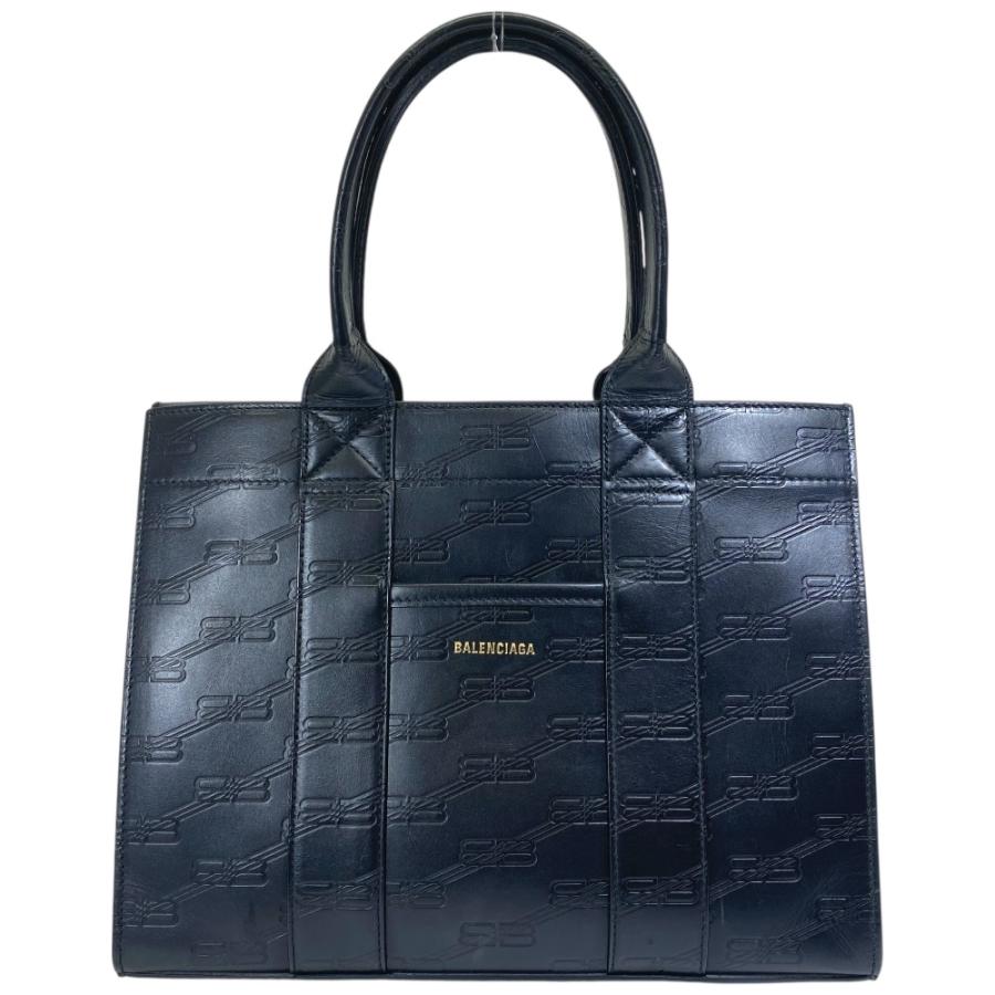 BALENCIAGA（バレンシアガ） BBモノグラム ハードウェア ハンドバッグ