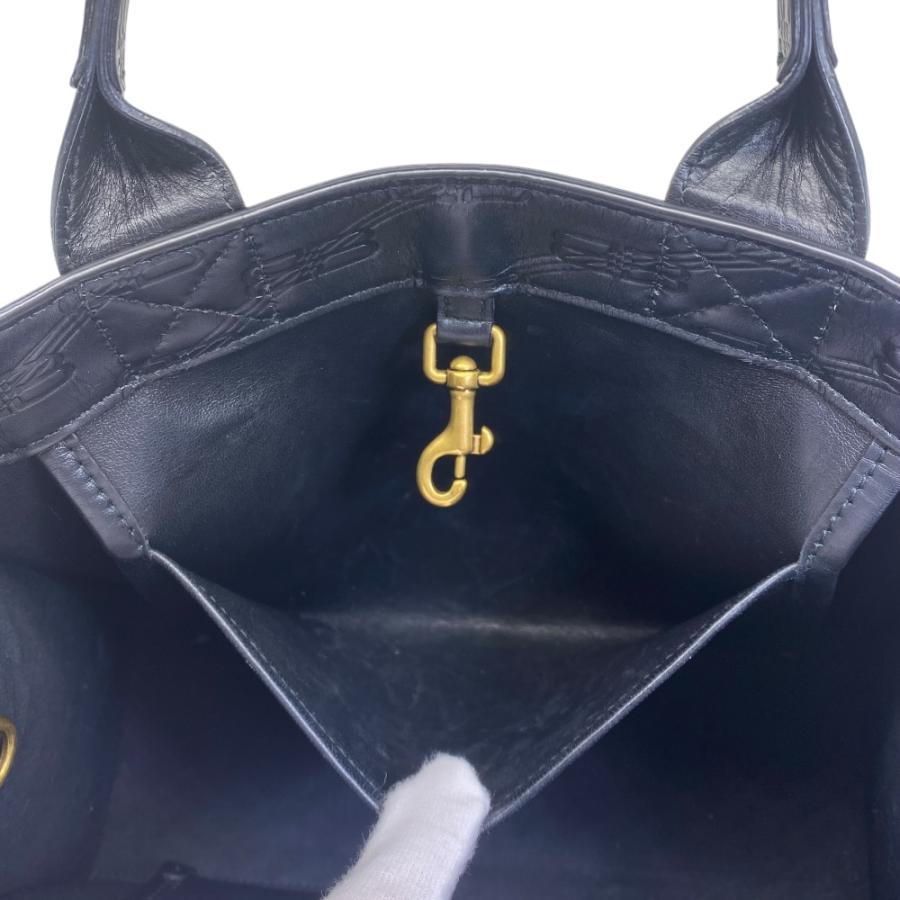 BALENCIAGA（バレンシアガ） BBモノグラム ハードウェア ハンドバッグ