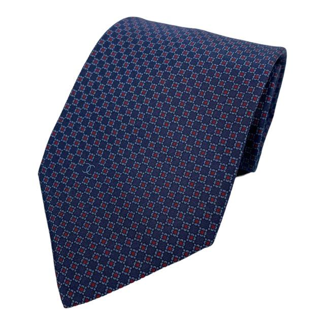 CHANEL シャネル ネクタイ ループタイ ロゴ ココマーク シルク