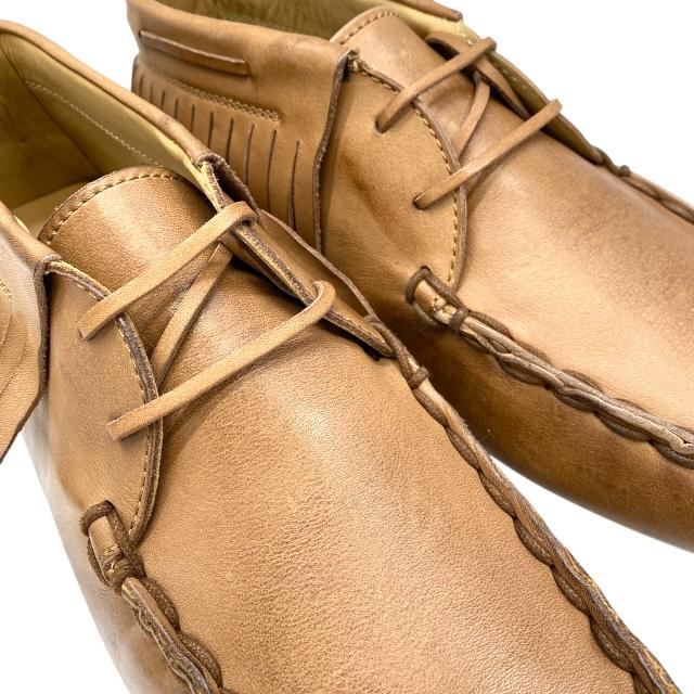 TOD'S（トッズ） 【未使用】TODS モカシン デッキシューズ フリンジ