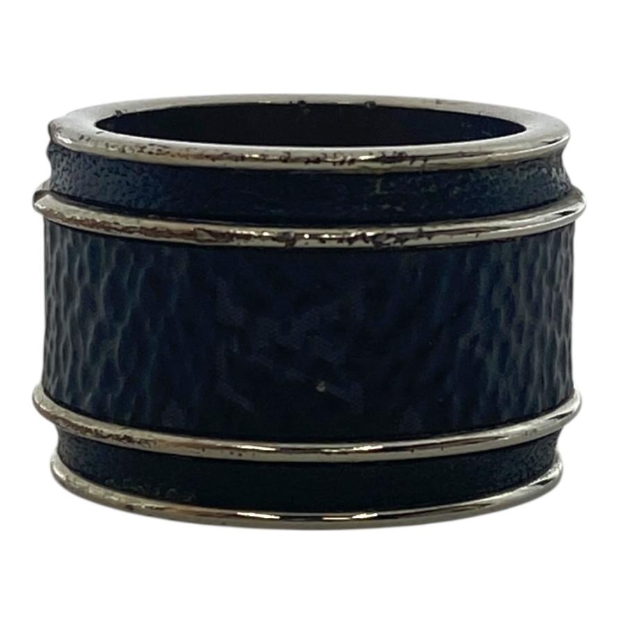 ルイ ヴィトン バーグ・モノグラム・エクリプス リング 指輪 アクセサリー シルバー メタル DI0197 M68206 LOUIS VUITTON [サイズL]_1