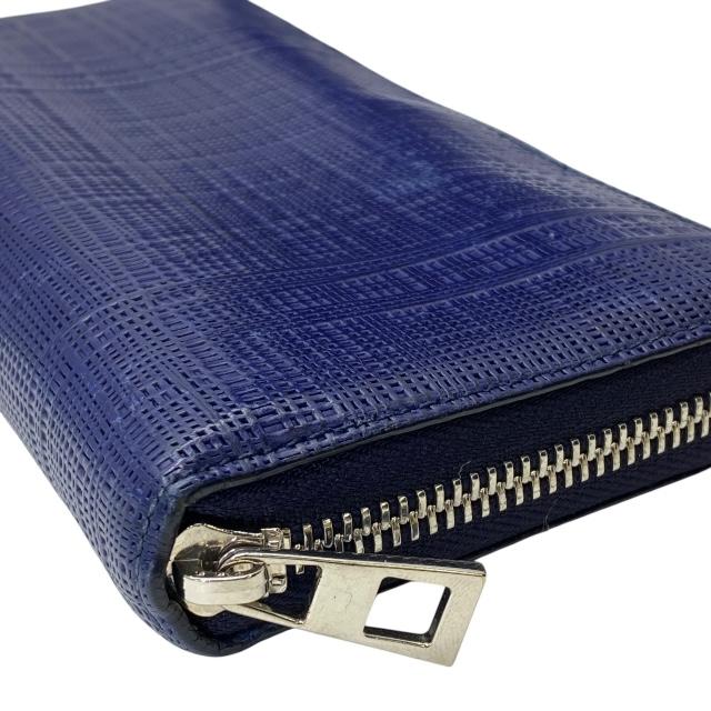 LOEWE ロエベ リネン 財布 長財布 ロングウォレット ラウンド