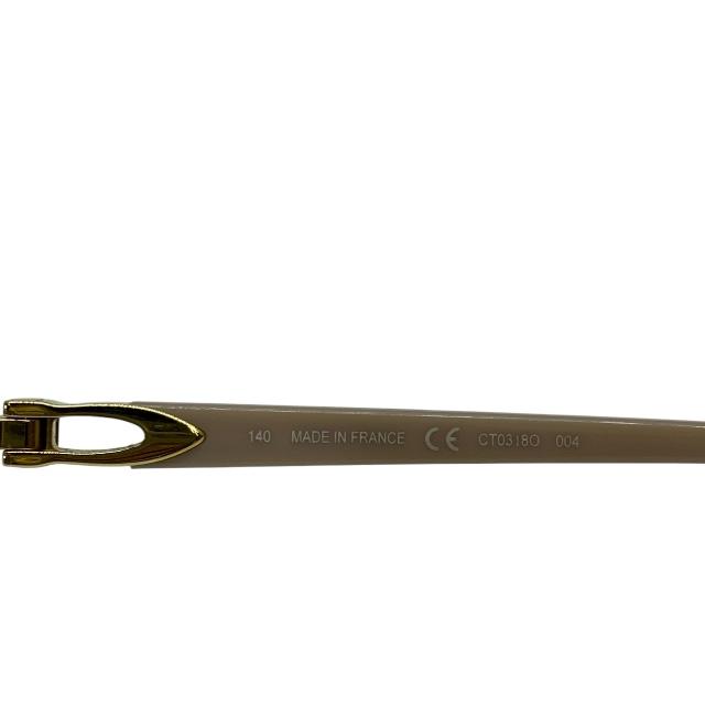 【Cartier】レクタングル フレームレス メガネ ☆関税送料込み☆ CARTIER EYEWEAR Frameless Gold-Tone Optical Glasses