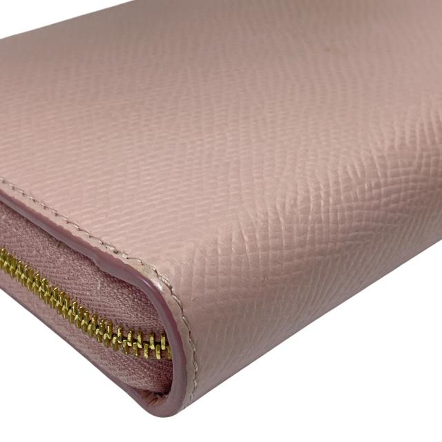 ✨️極美品✨️ セリーヌ 長財布 財布 ピンク レザー ロゴ CELINE セリーヌ 財布 長財布 ロングウォレット ラウンド