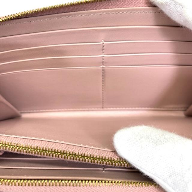 ✨️極美品✨️ セリーヌ 長財布 財布 ピンク レザー ロゴ CELINE セリーヌ 財布 長財布 ロングウォレット ラウンド