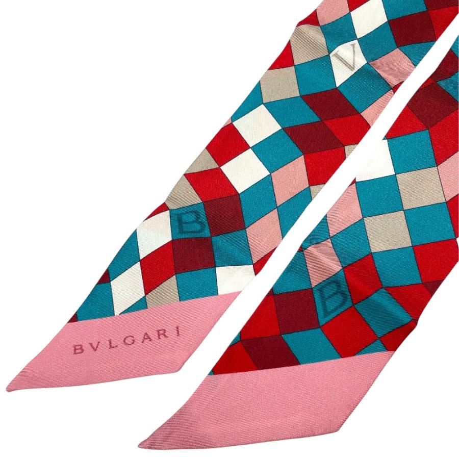 BVLGARI（ブルガリ） 美品 セルペンティ スカーフ ツイリースカーフ