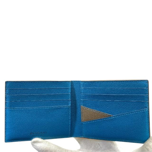 BVLGARI（ブルガリ） 【美品】BVLGARI ブルガリマン 財布 折財布 二