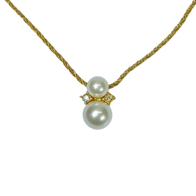 Christian Dior クリスチャン ディオール ネックレス ラインストーン