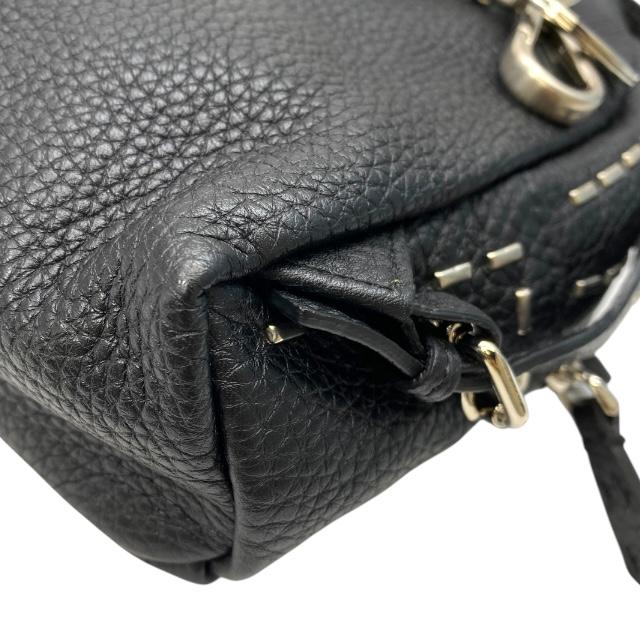 FENDI キーホルダー ブラック FENDI 【並行輸入品】 フェンディ キーリング キーホルダー