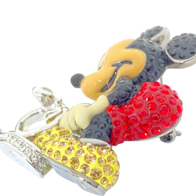 世界400限定 ミッキーマウス 歴代ピン6点 2005 ケース付 SWAROVSKI（スワロフスキー） ブローチ ピンブローチ 2005年限定