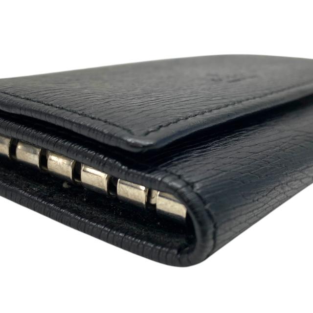 GUCCI（グッチ） 04579 6連 キーケース コンパクト ロゴ レザー