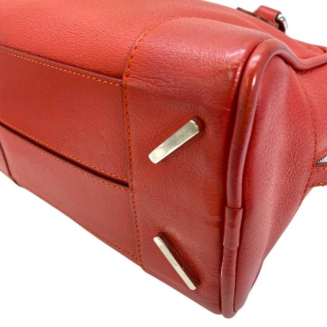LOEWE ハンドバッグ　2way レザー　赤 楽天市場】ロエベ LOEWE パズルバッグ 2Wayバッグ レザー レッド