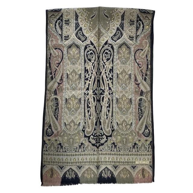 未使用　ETRO ペイズリー柄　スカーフ　ストール ETRO - ETRO エトロ ストール マフラー スカーフ ペイズリー