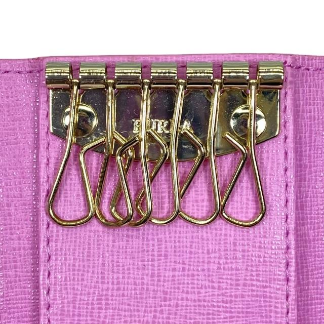 未使用　フルラ　FURLA　６連キーケース　バビロン　レザー FURLA - 新品 フルラ FURLA キーケース バビロン キーケース