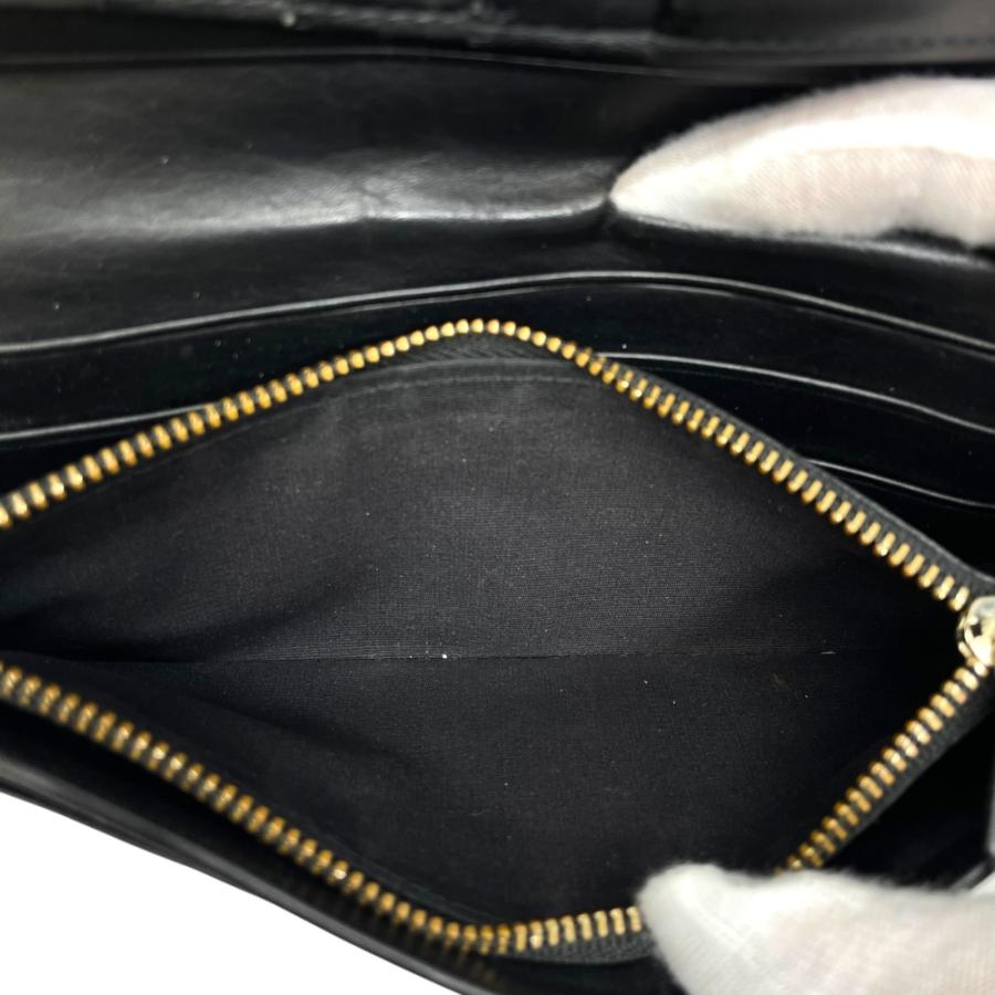 Paul Smith（ポール・スミス） 長財布 二つ折り 財布 折財布 ブラック