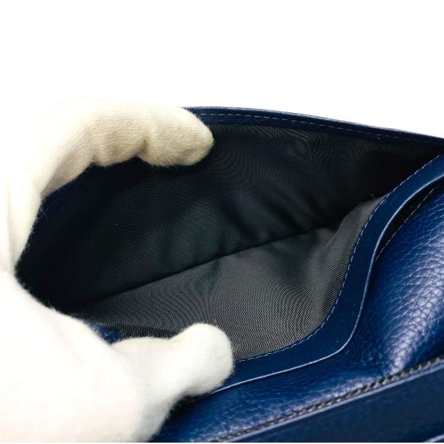 ラルフローレン　長財布　ウォレット　ネイビー　レザー　未使用　本革 POLO RALPH LAUREN ポロ ラルフローレン 財布 長財布 ロング